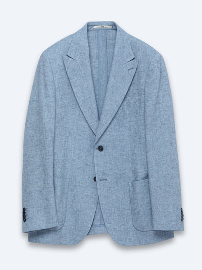 Mavi Modern Fit Keten Karışımlı Ceket