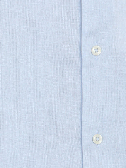 Mavi Regular Fit Uzun Dokuma Casual Pamuk Karışımlı Gömlek