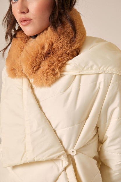 Mıknatıslı Vizon Kürk Boyunluk