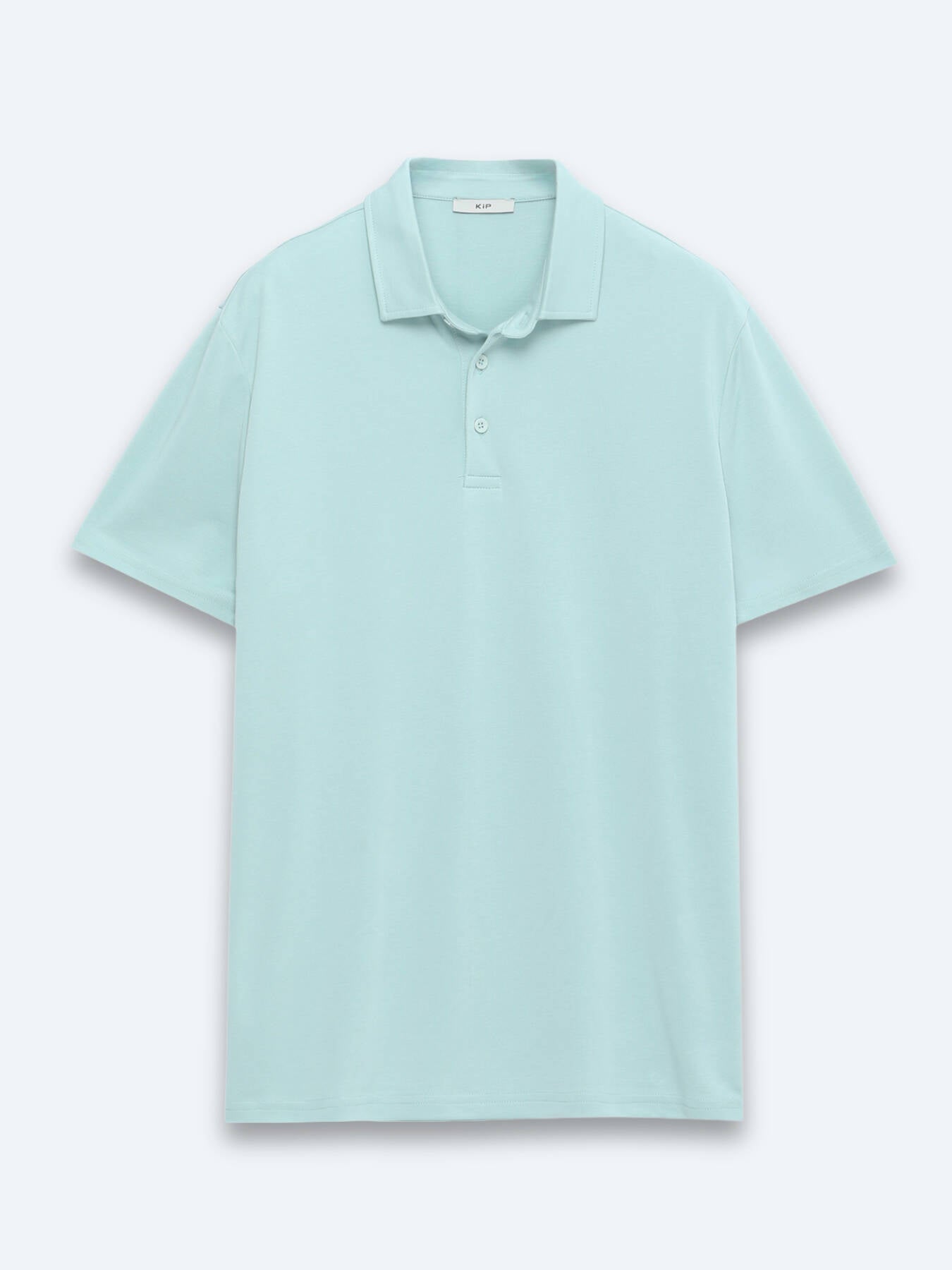Mint Düz Polo Yaka T-shirt