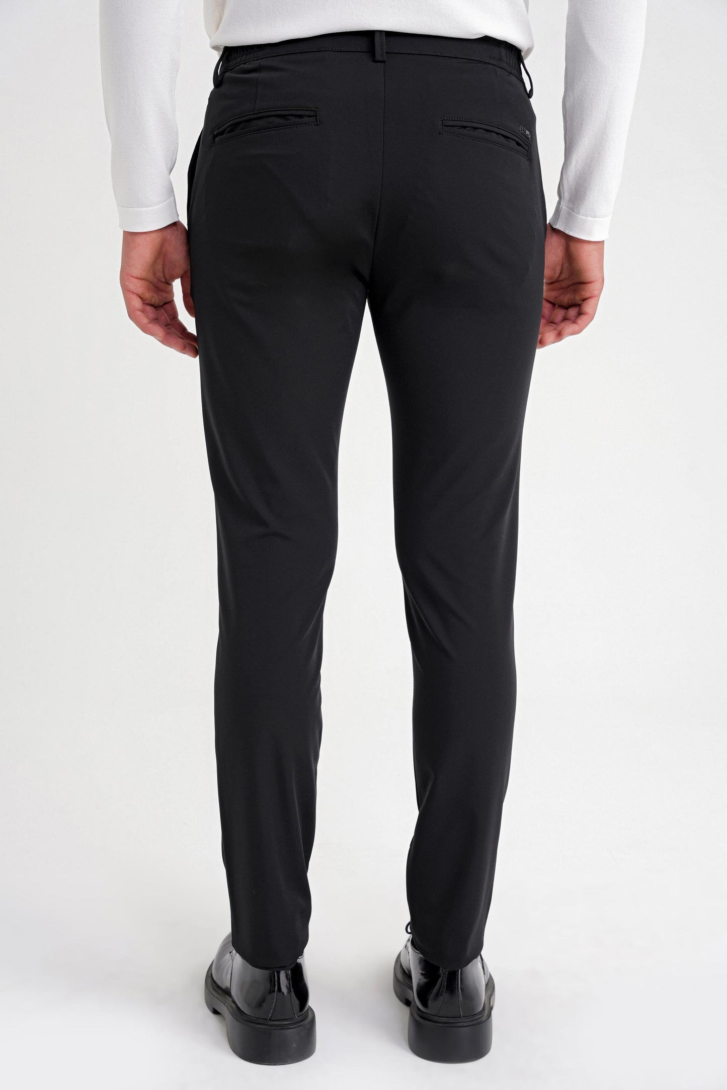 P 1173 Pantolon Comfort Siyah-1 Casual