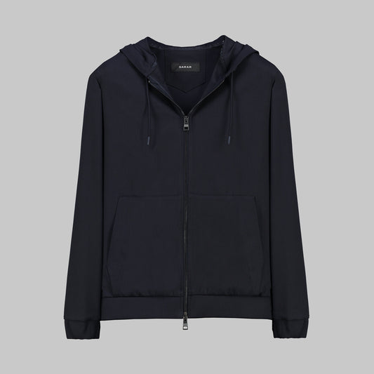 Pergamon Lacivert Kapüşonlu Mont