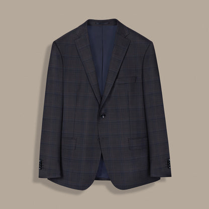 Rexford Regular Fit Koyu Kahverengi Ceket