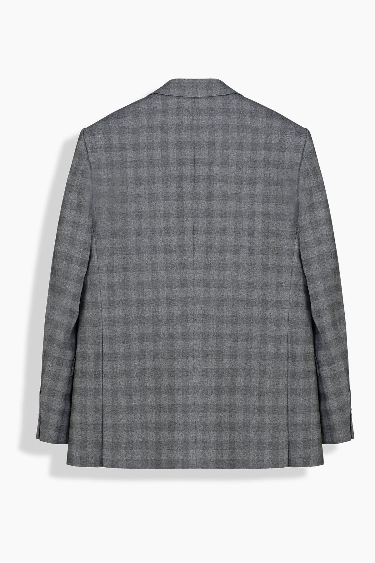 Rexford Regular Fit Kareli Gri Ceket