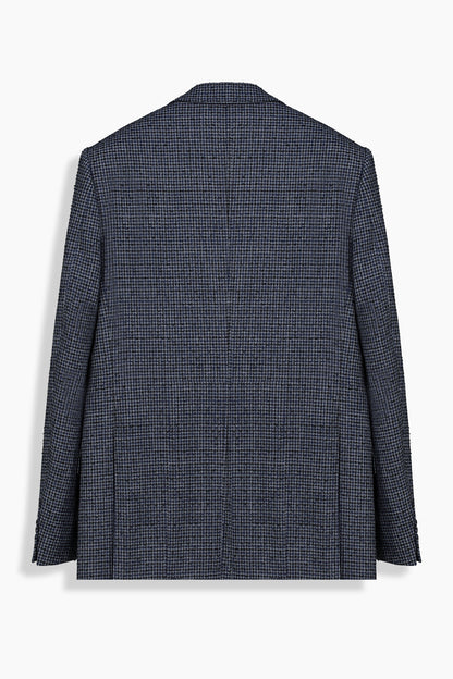 Rexford Desenli Regular Fit Lacivert Ceket