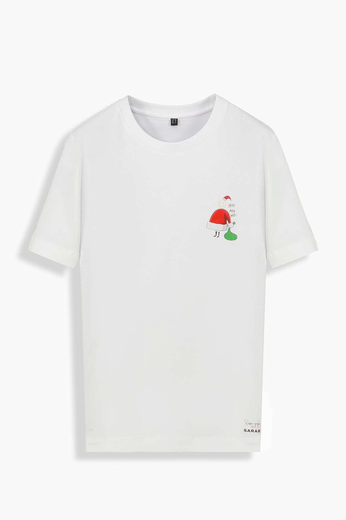 Rovenna Santa O Yaka Regular Fit Kadın Beyaz Tişört