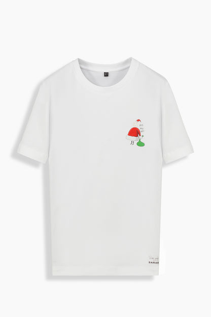 Rovenna Santa O Yaka Regular Fit Kadın Beyaz Tişört