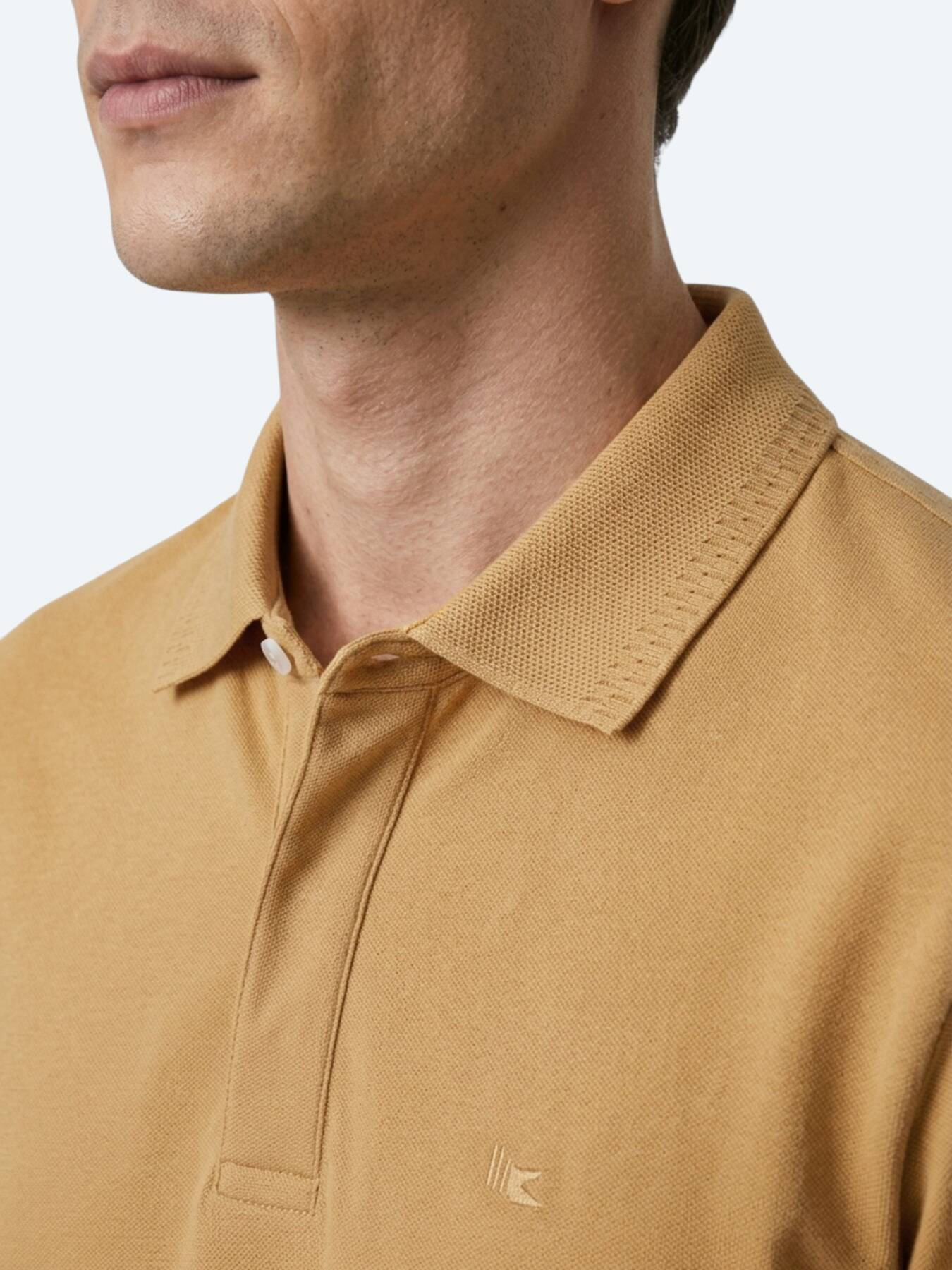 Safran Düz %100 Pamuk T-shirt