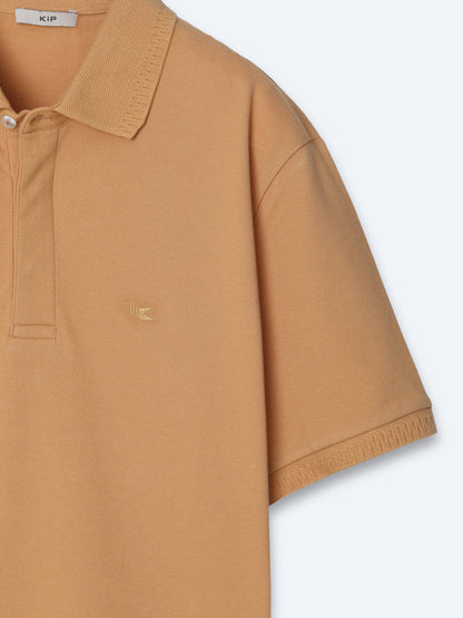 Safran Düz %100 Pamuk T-shirt