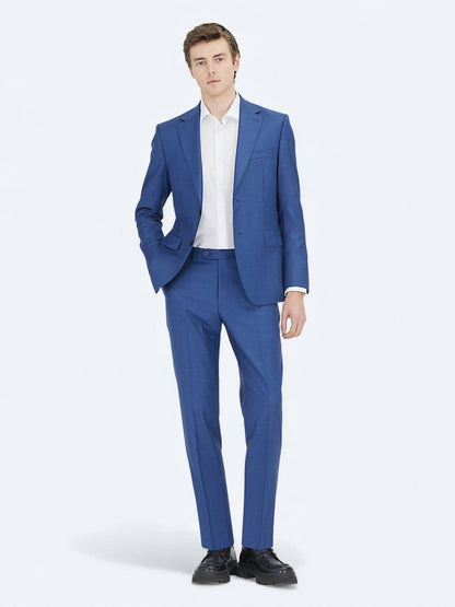Saks Mikro Modern Fit %100 Yün Takım Elbise