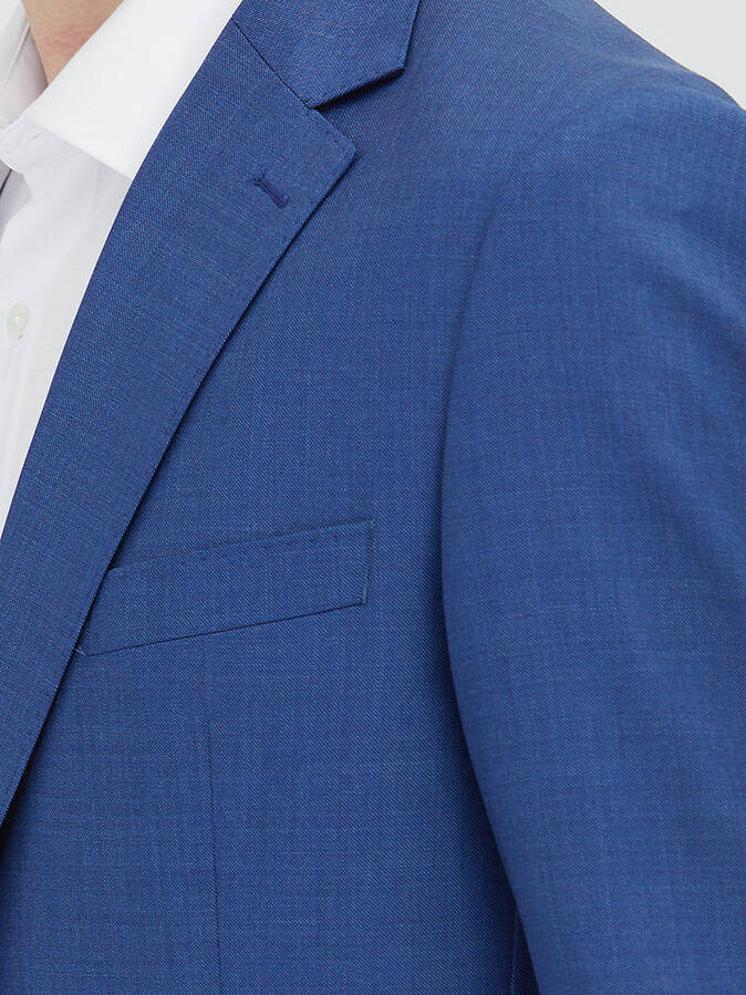Saks Mikro Modern Fit %100 Yün Takım Elbise
