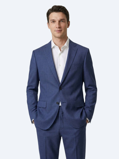 Saks Mikro Slim Fit %100 Yün Takım Elbise