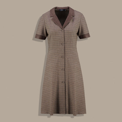 Fiora Kahverengi Elbise