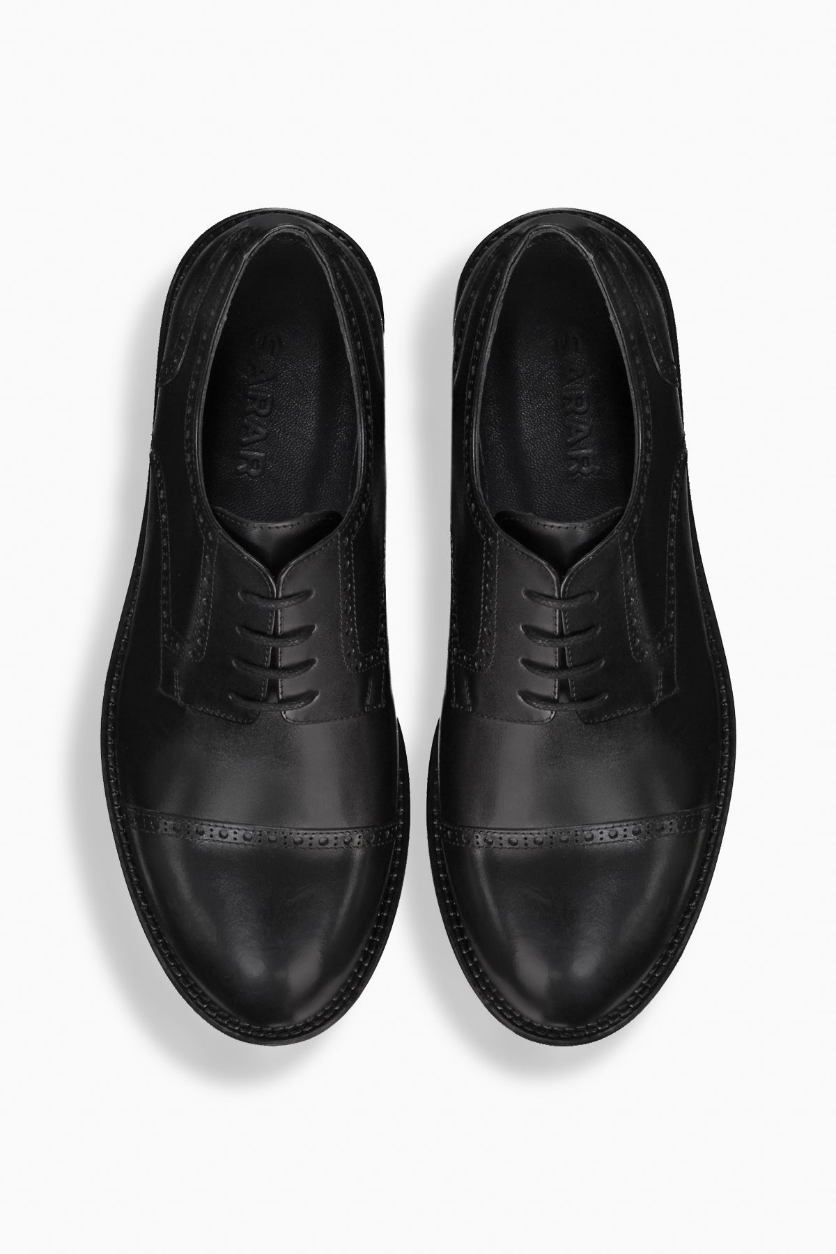 Mikrolight Desenli Siyah Ayakkabı