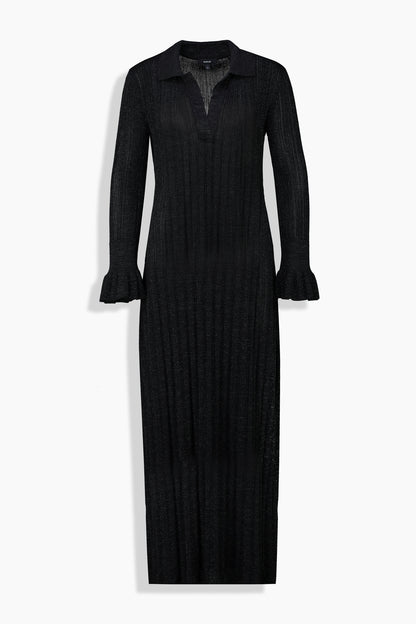 Muisa Siyah Triko Elbise