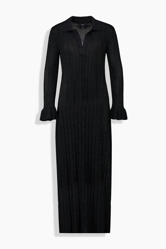 Muisa Siyah Triko Elbise