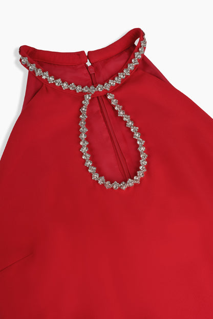 Rot Kırmızı Elbise