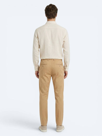 Sarı Kumaş Jogging Fit Casual Pantolon