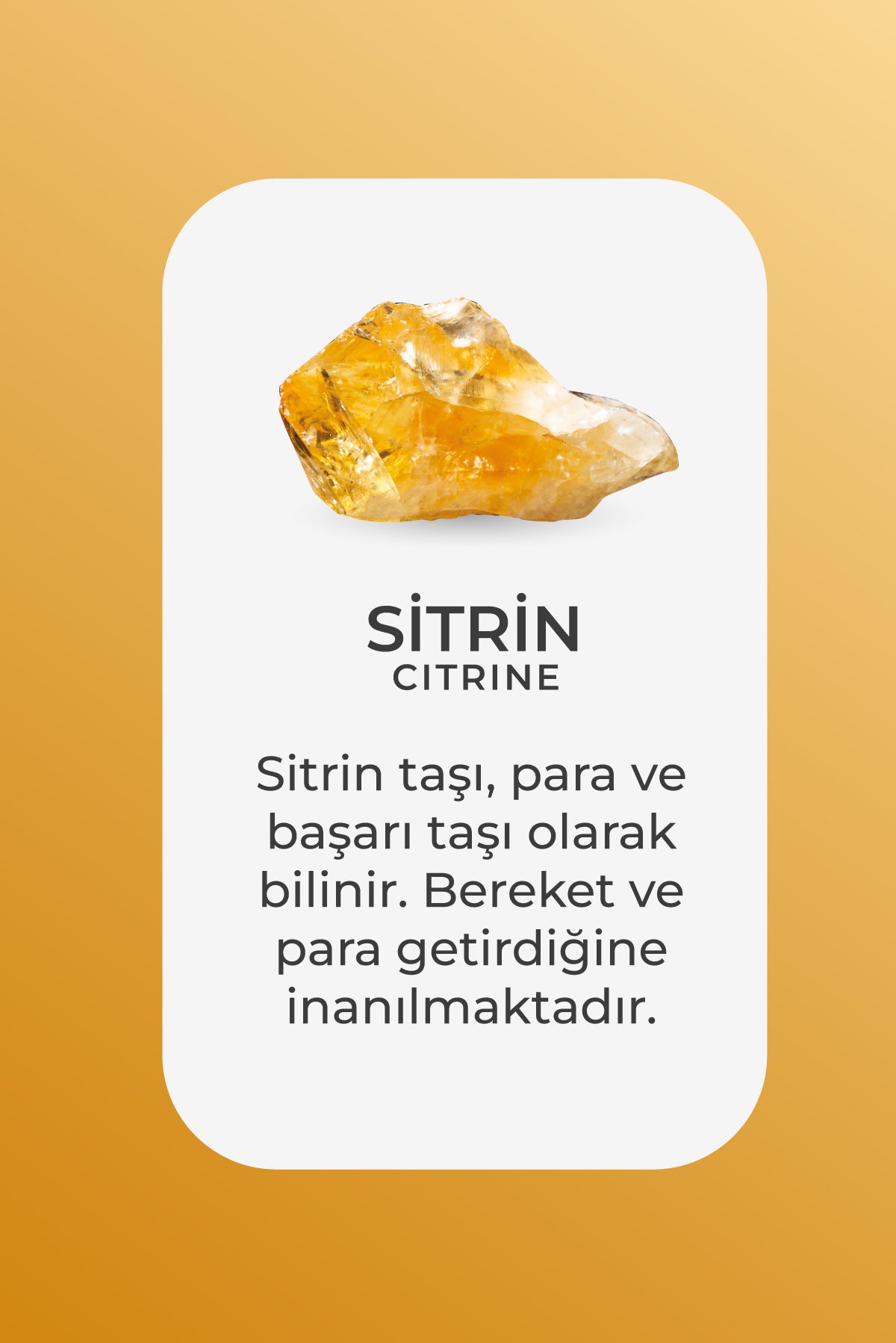 Atatürk Imzalı Doğal Sitrin Taşlı 23 Cm Gümüş Tesbih F57252599