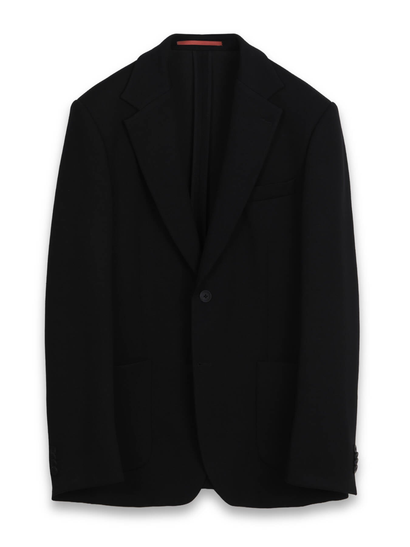 Siyah Çizgili Modern Fit Örme Takım Elbise
