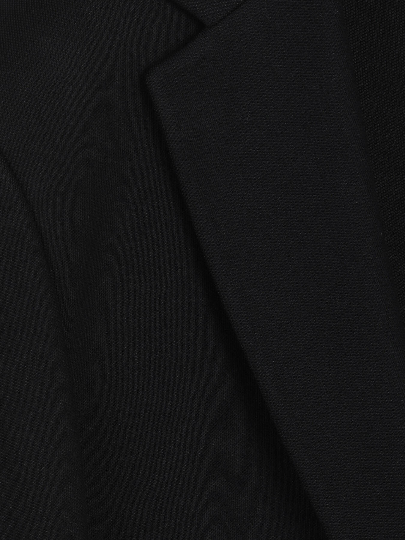 Siyah Çizgili Modern Fit Pamuk Karışımlı Örme Takım Elbise