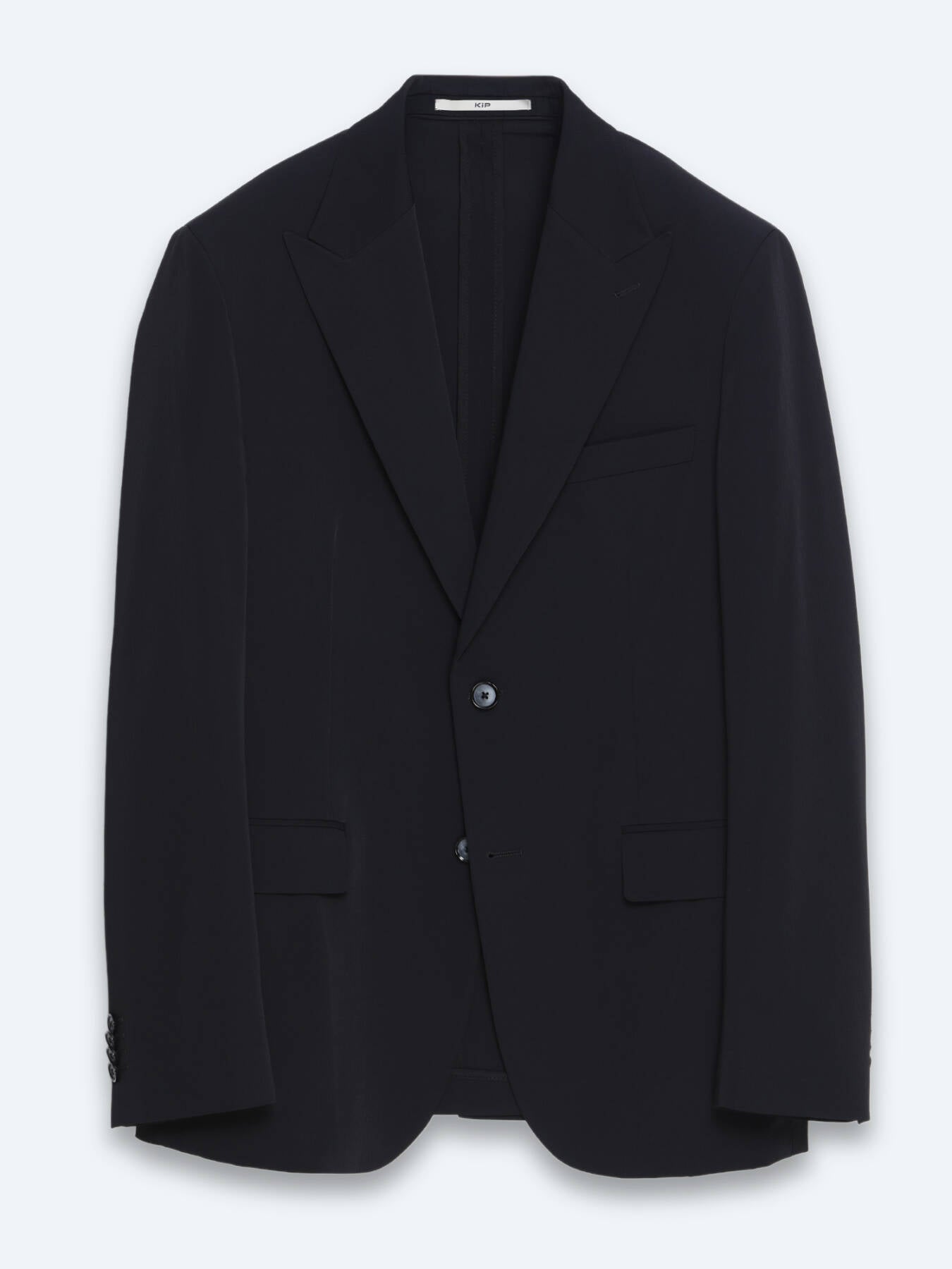Siyah Çizgili Modern Fit Takım Elbise