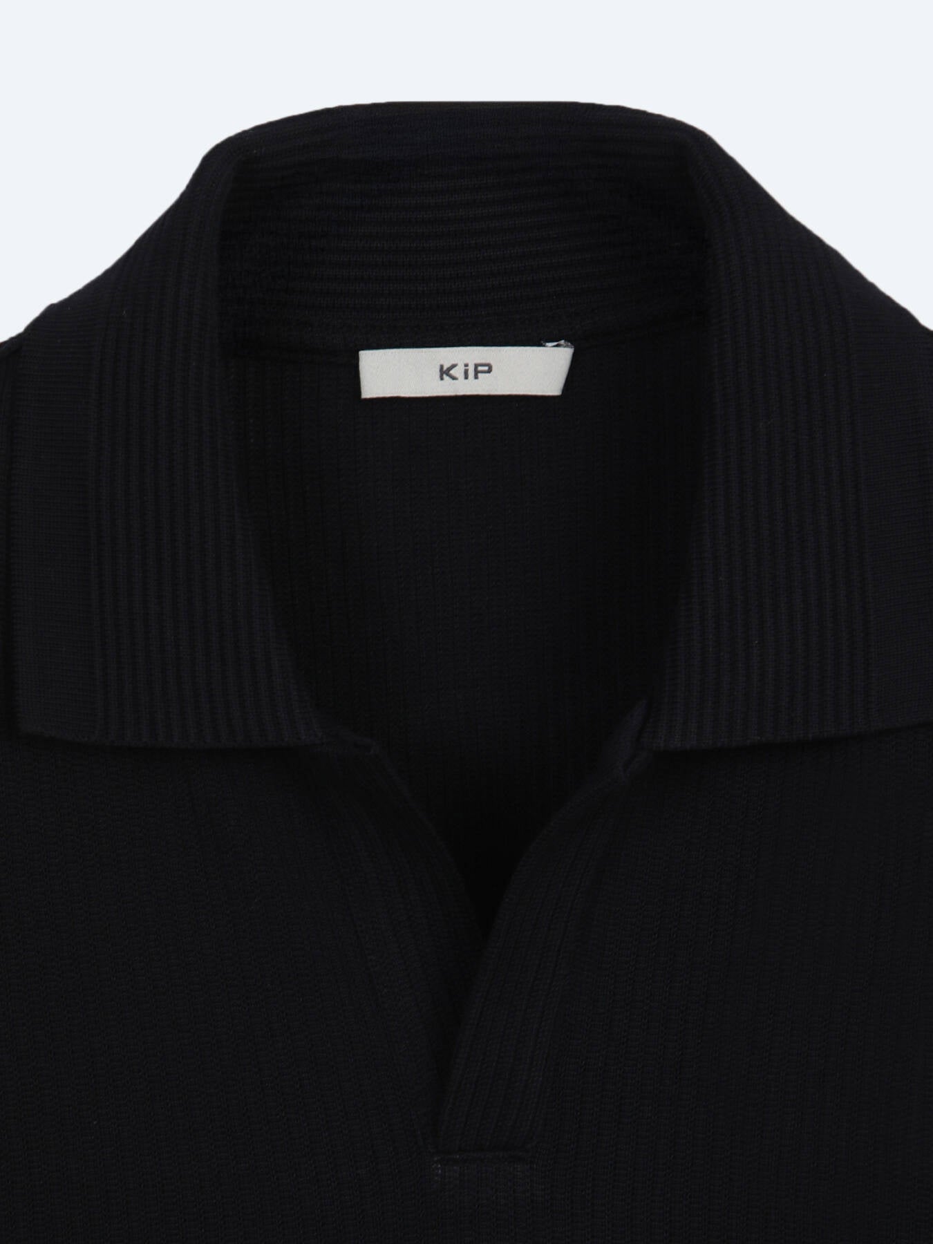 Siyah Çizgili Polo Yaka %100 Pamuk T-shirt