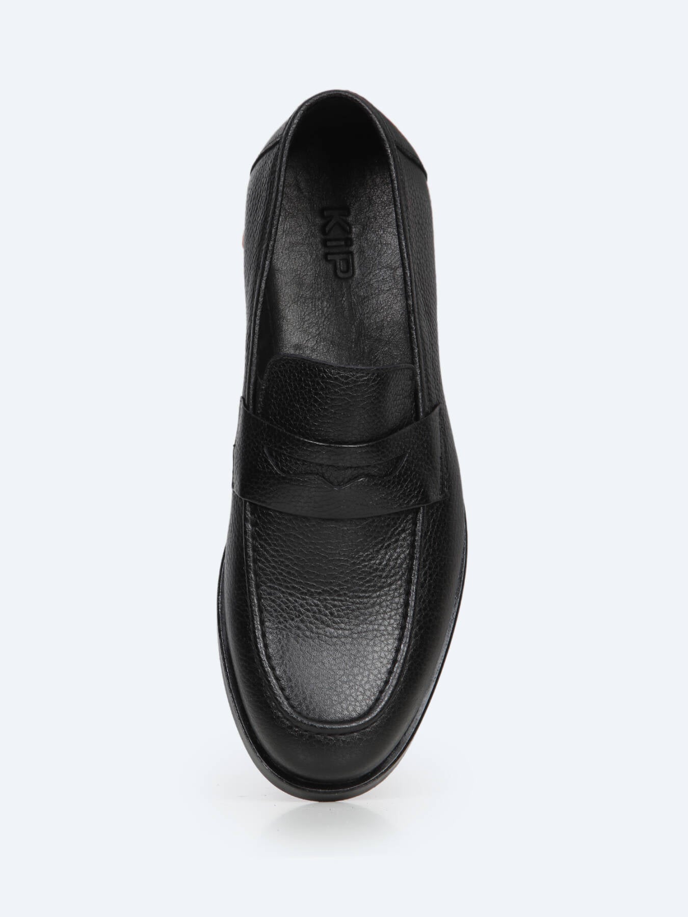 Siyah Deri Klasik Loafer