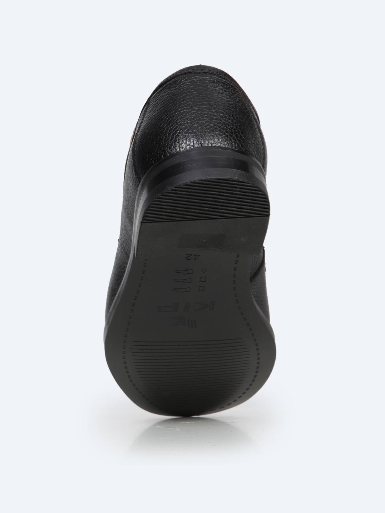 Siyah Deri Klasik Loafer