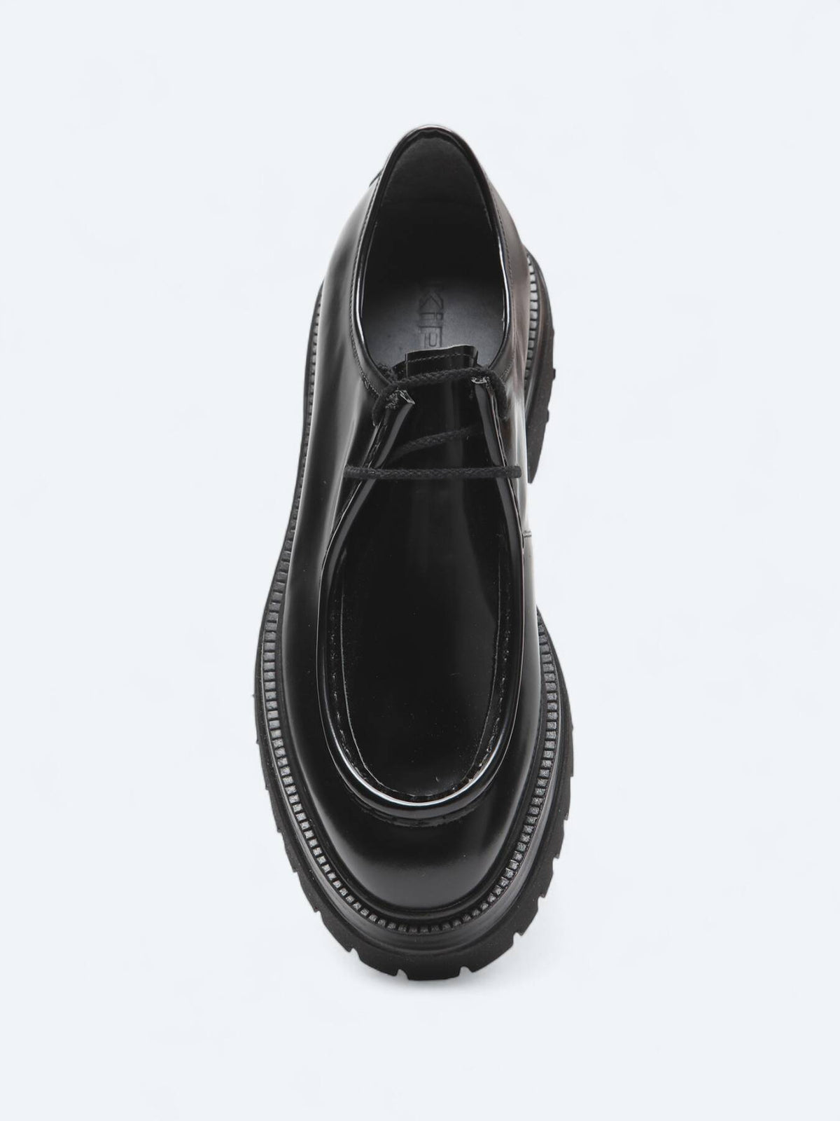 Siyah Deri Smart Casual Ayakkabı