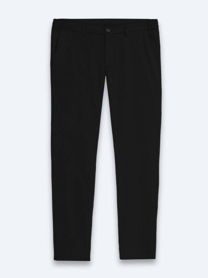 Siyah Dokuma Jogging Fit Casual Pantolon