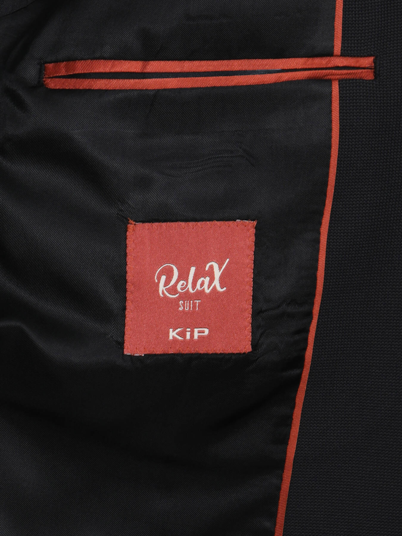 Siyah Mikro Modern Fit Örme Takım Elbise