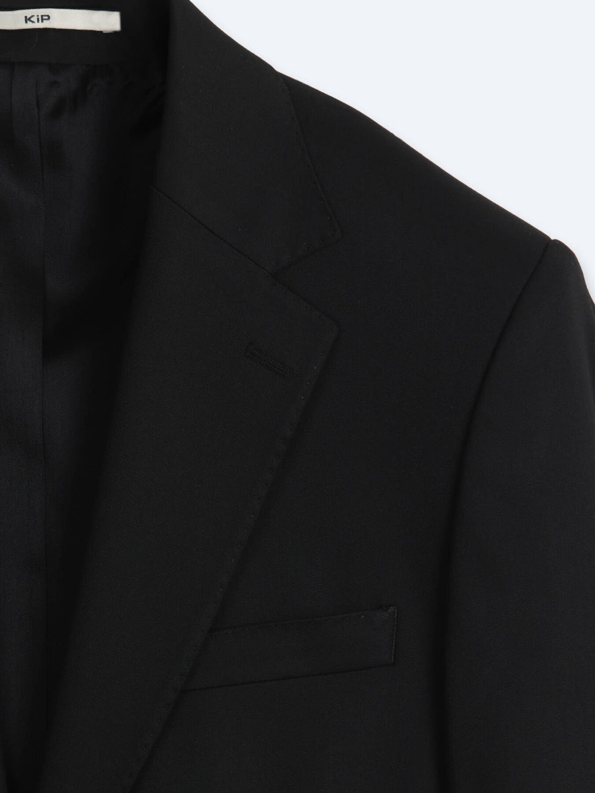 Siyah Düz Modern Fit Takım Elbise