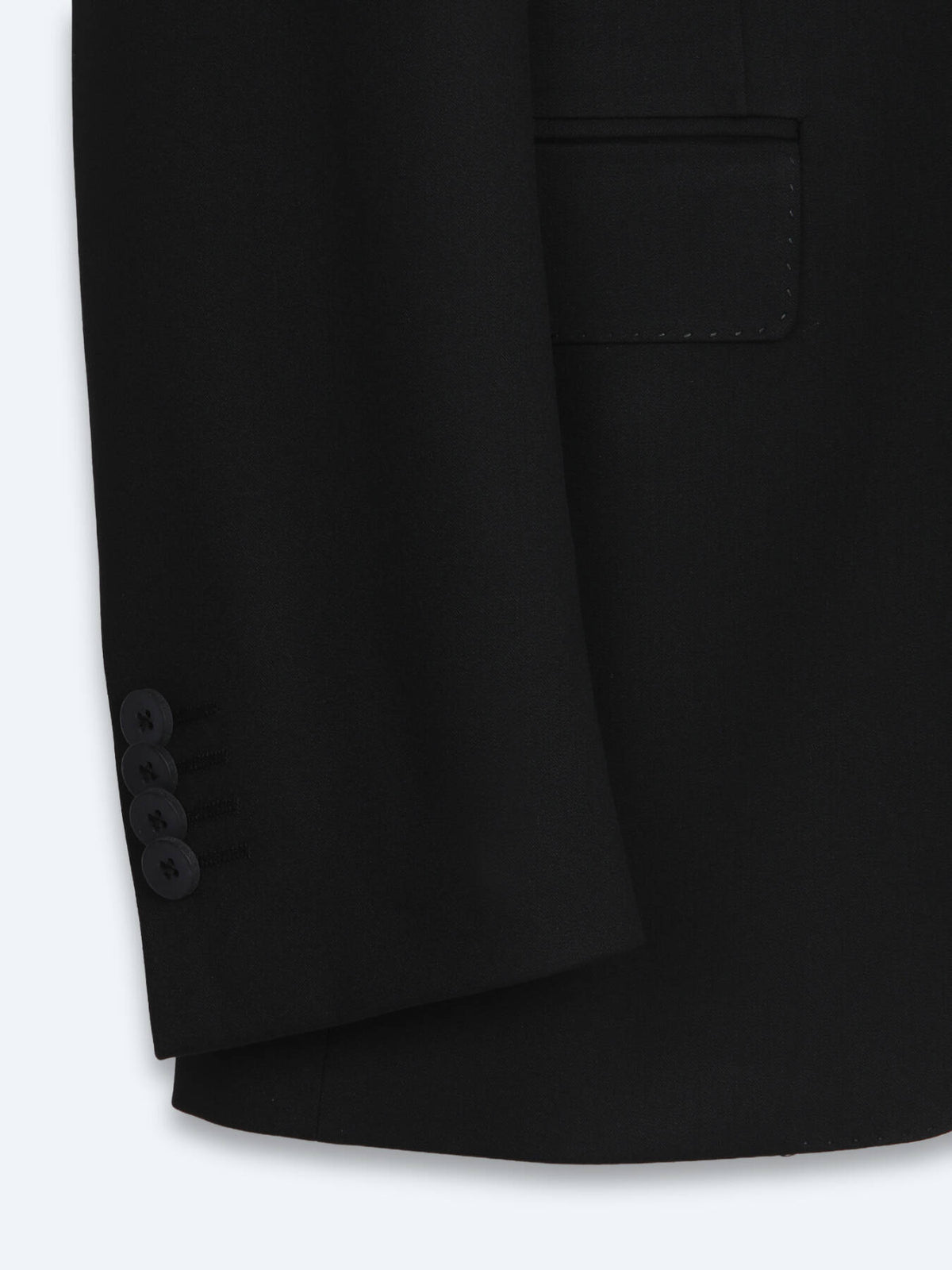 Siyah Düz Modern Fit Takım Elbise