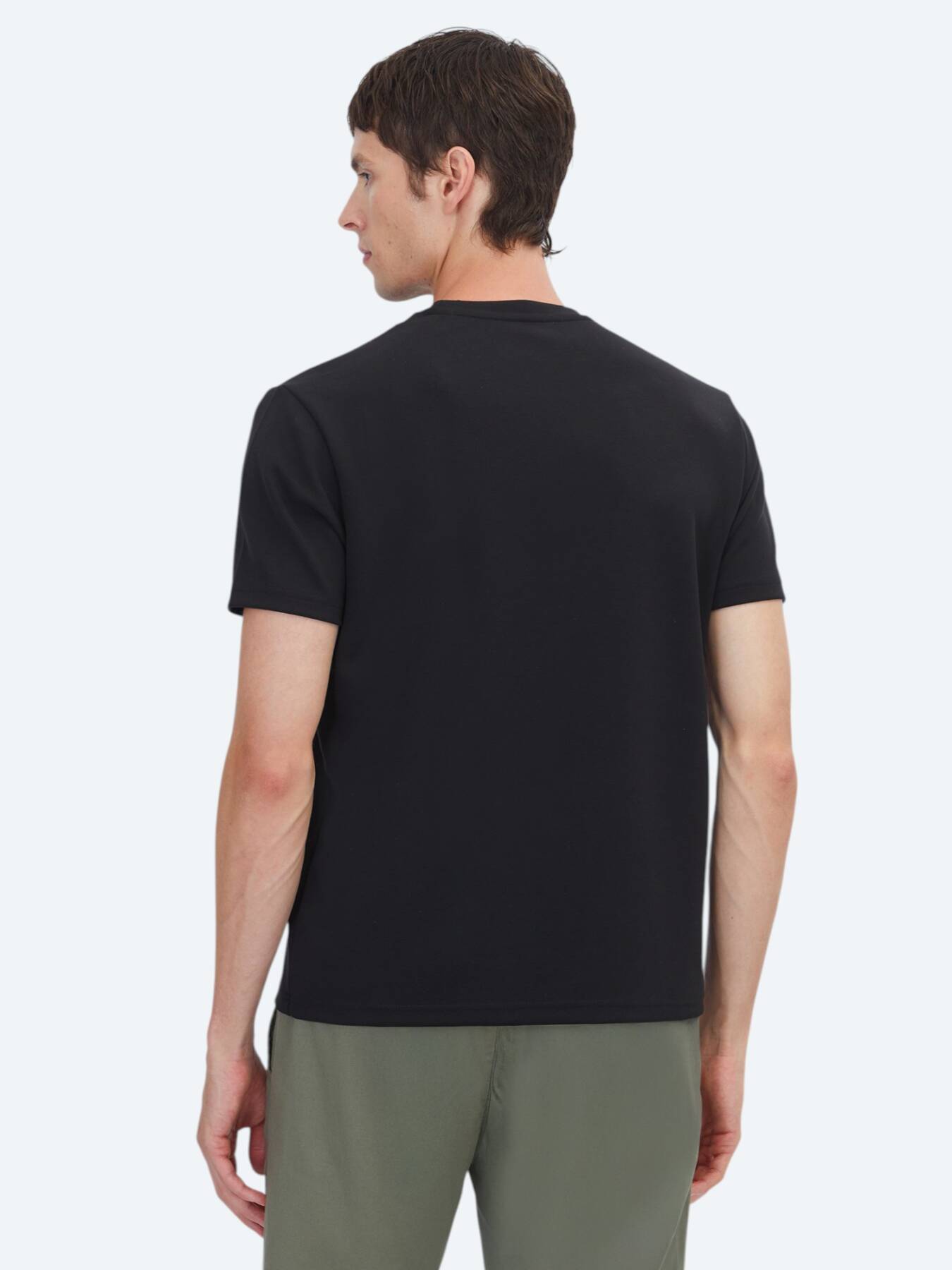 Siyah Düz T-shirt