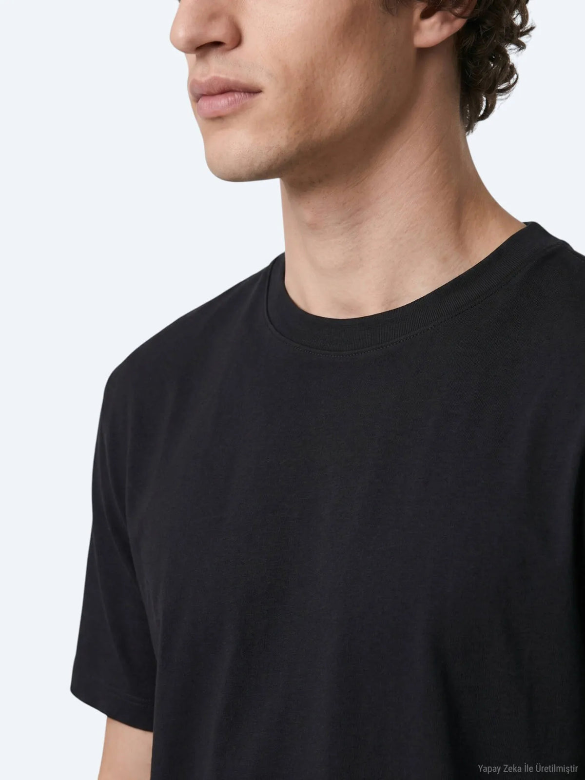 Siyah Düz T-shirt