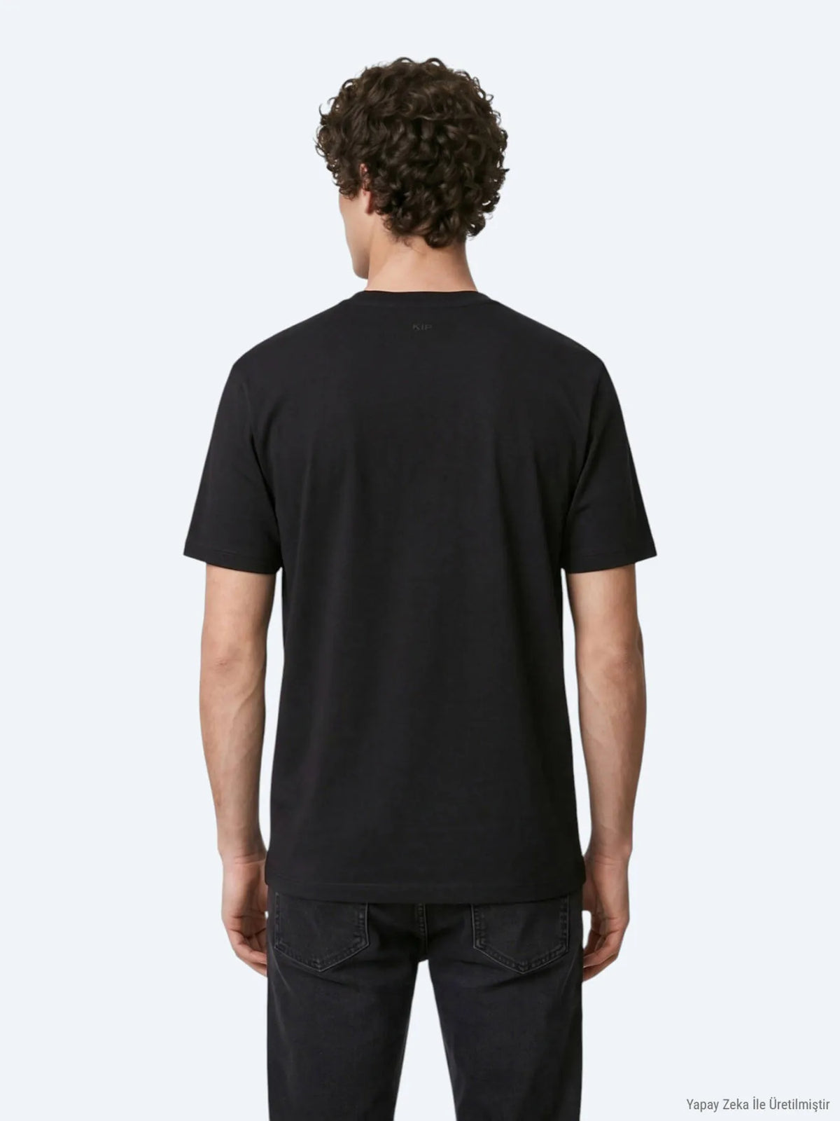 Siyah Düz T-shirt