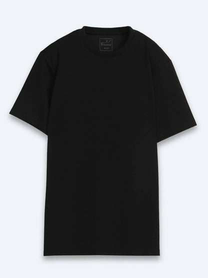 Siyah Düz T-shirt