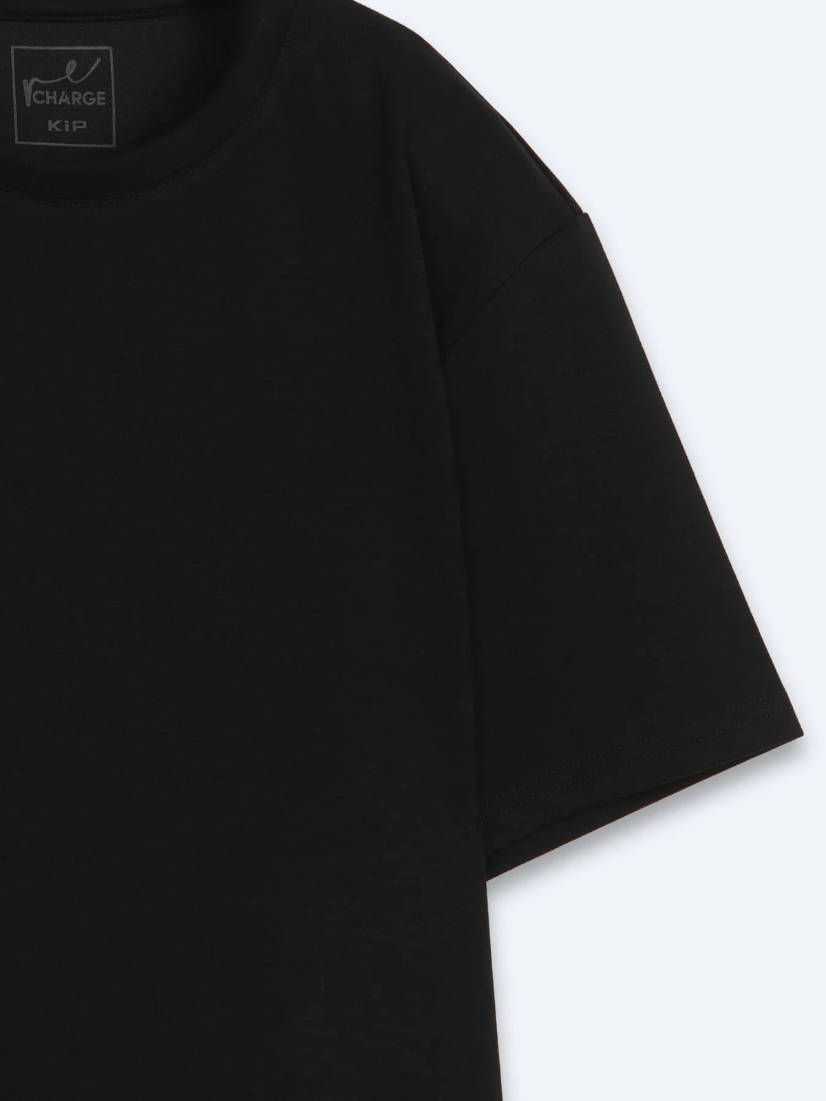 Siyah Düz T-shirt