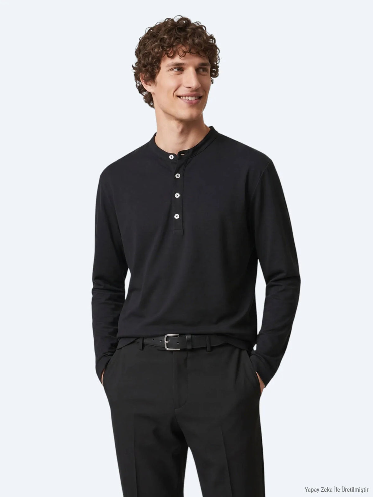 Siyah Düz T-shirt
