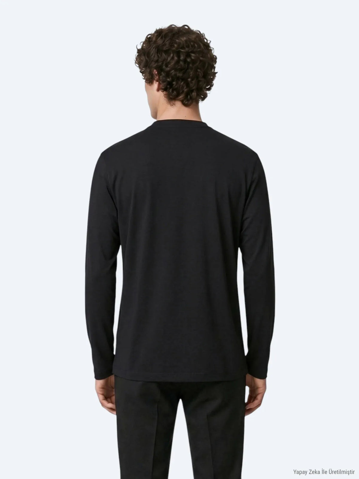 Siyah Düz T-shirt