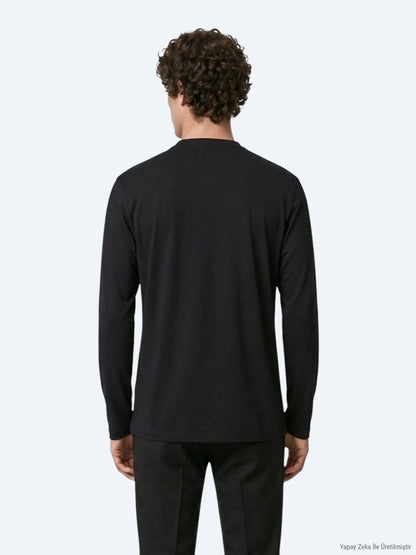 Siyah Düz T-shirt