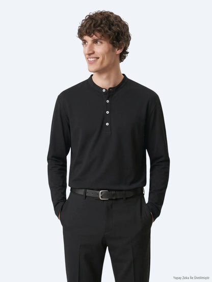 Siyah Düz T-shirt