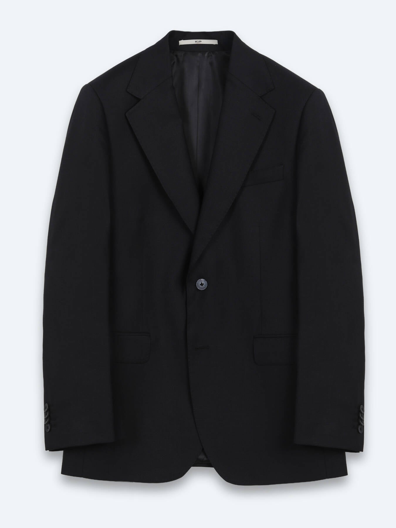 Siyah Mikro Modern Fit %100 Yün Takım Elbise