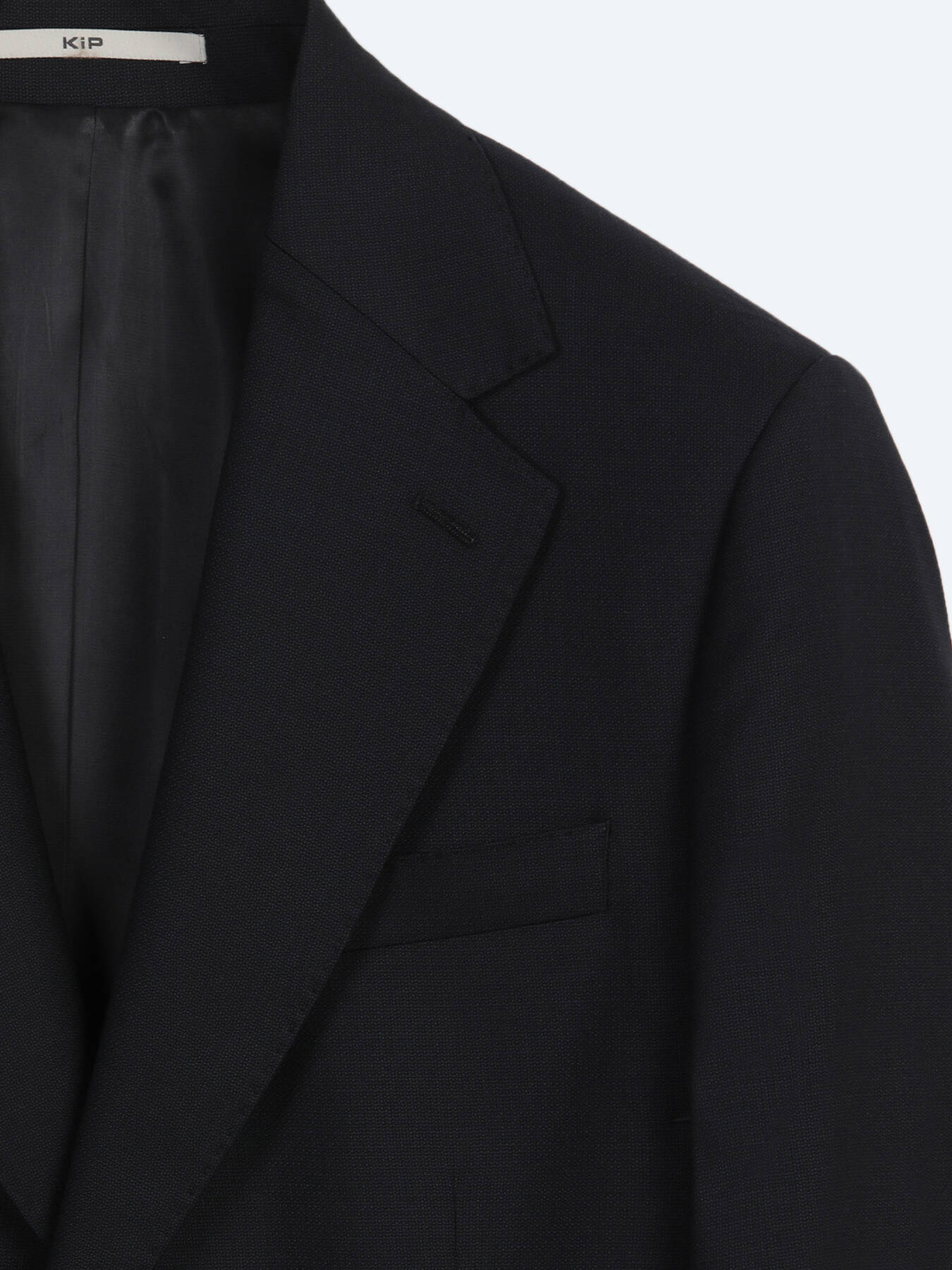 Siyah Mikro Modern Fit %100 Yün Takım Elbise