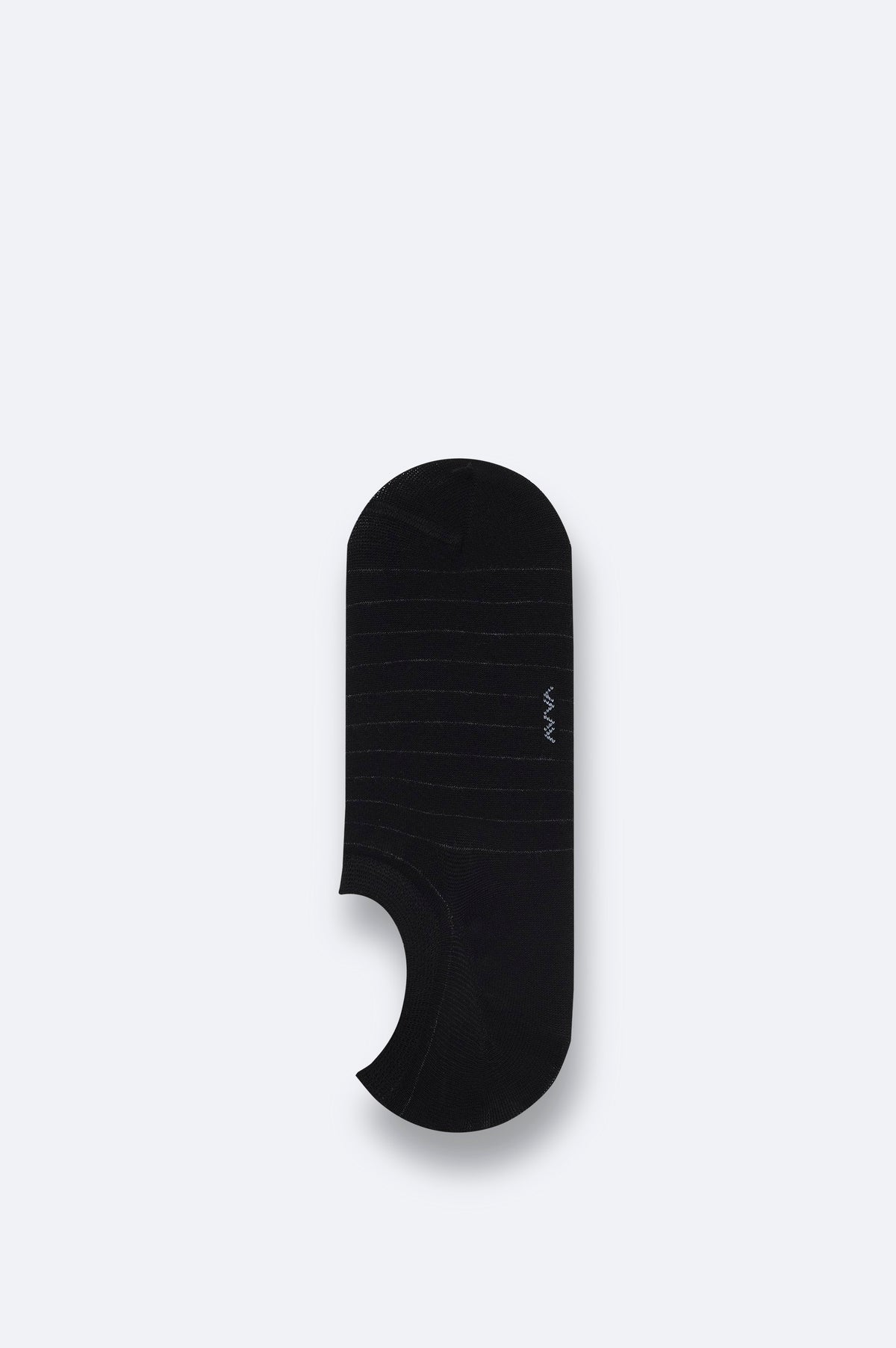 Siyah Bambu Karışımlı Sneaker Çorap