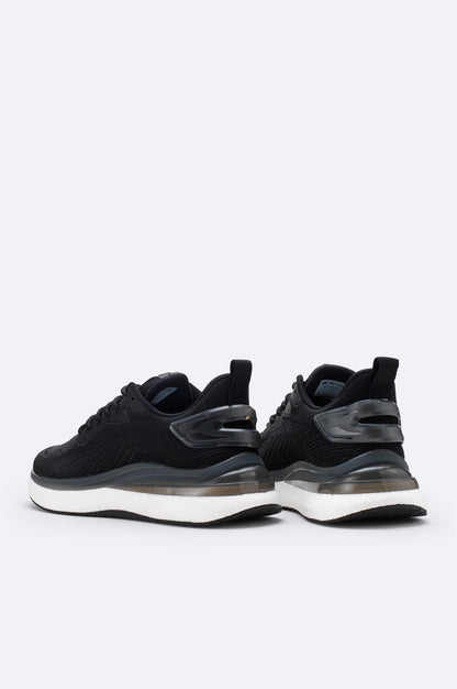 Siyah Nefes Alan Sneaker Ayakkabı