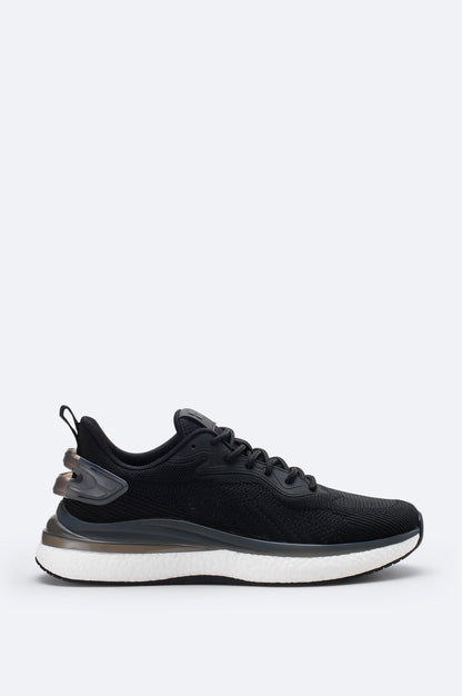 Siyah Nefes Alan Sneaker Ayakkabı
