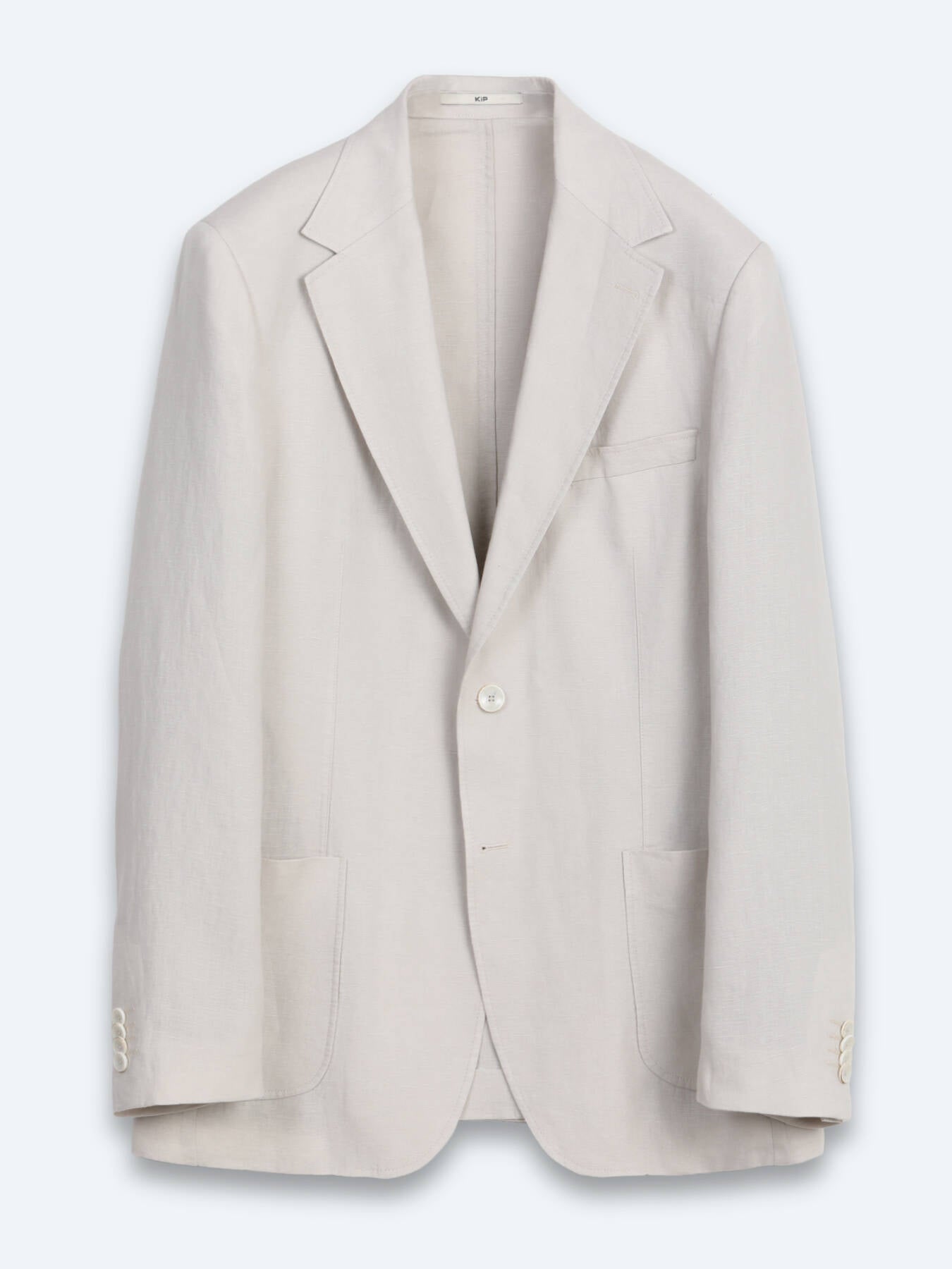 Taş Düz Modern Fit %100 Keten Ceket