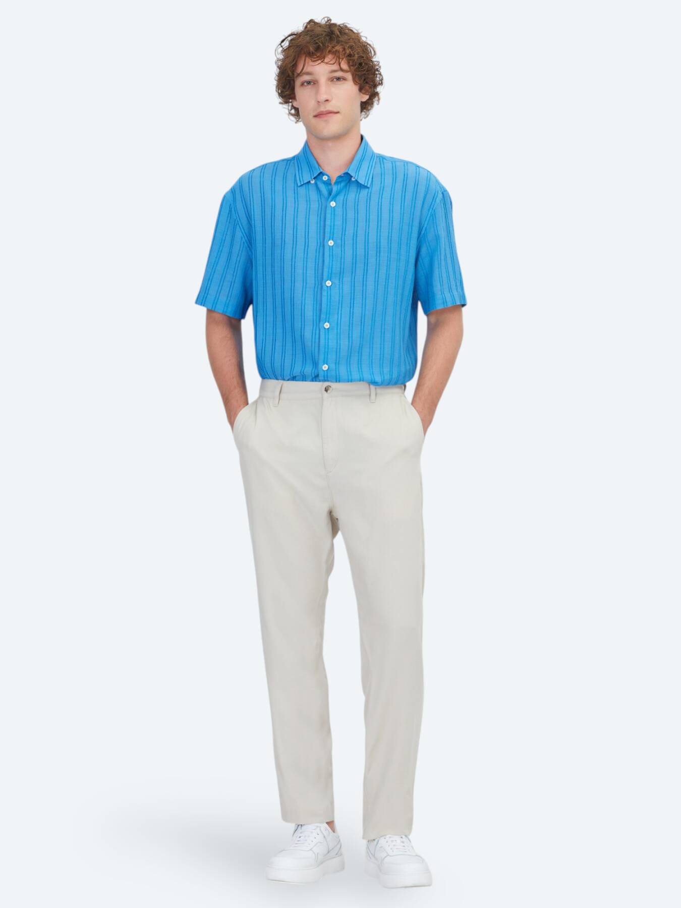 Taş Kumaş Jogging Fit Casual Pantolon